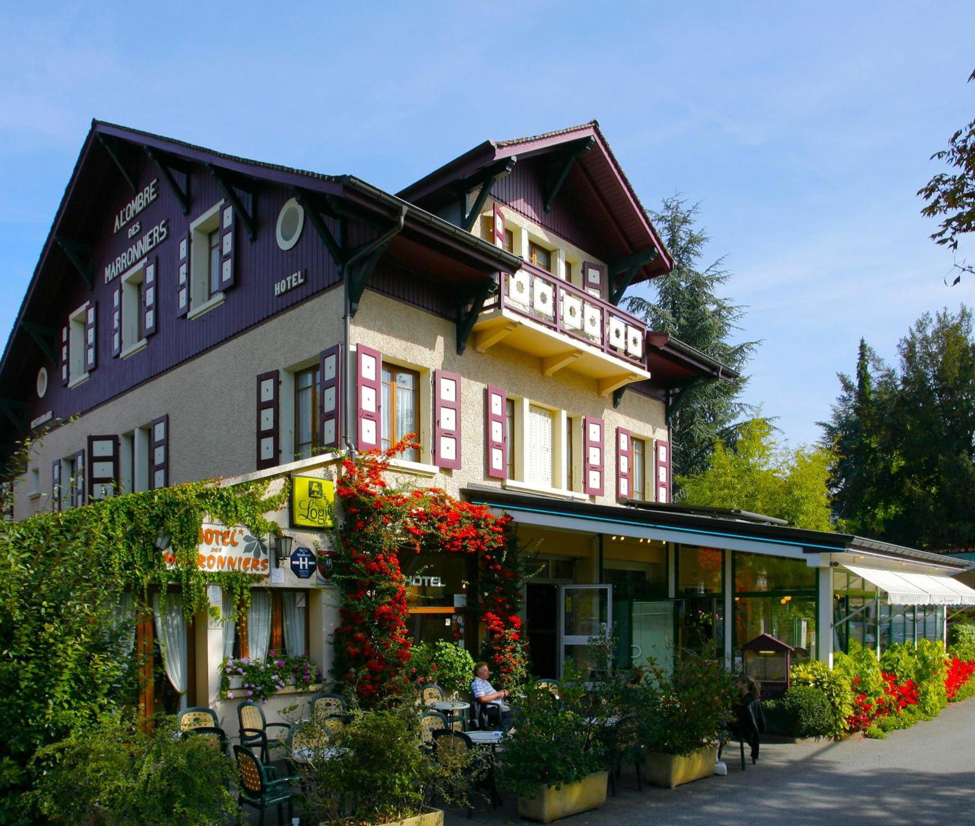 Hotel Les Marronniers Thonon-les-Bains Buitenkant foto