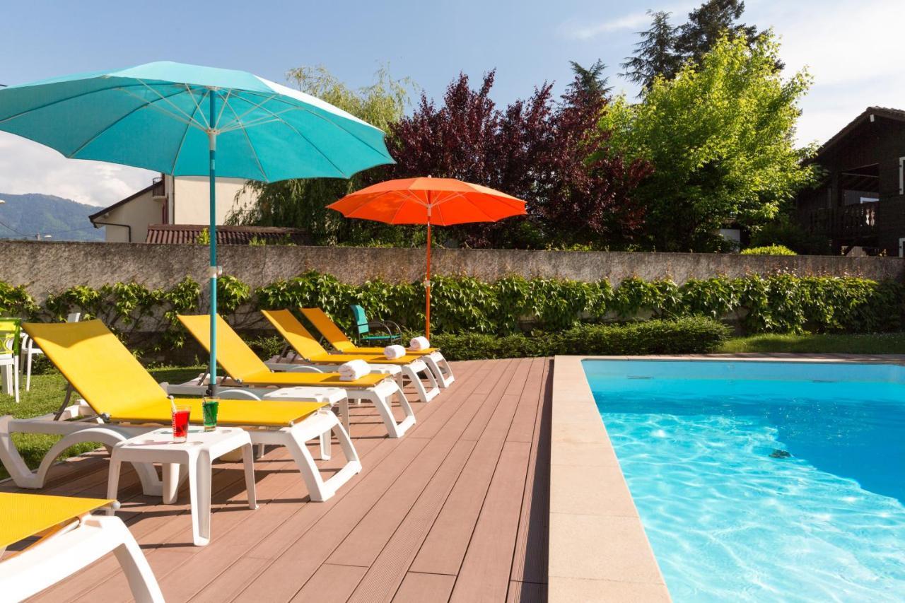 Hotel Les Marronniers Thonon-les-Bains Buitenkant foto