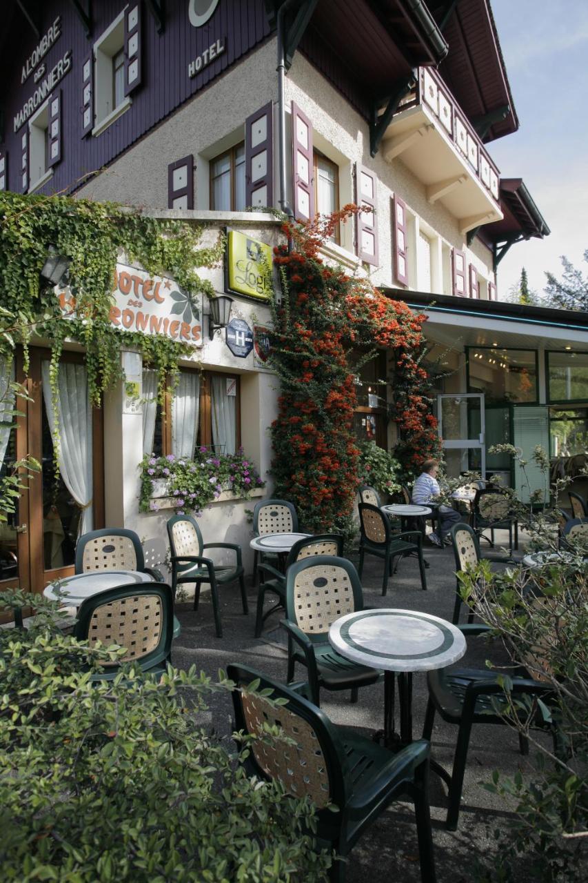 Hotel Les Marronniers Thonon-les-Bains Buitenkant foto
